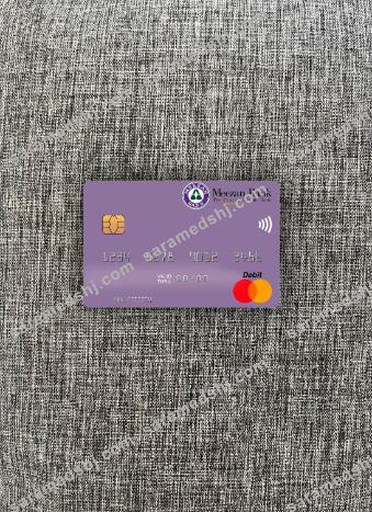 Pakistan Meezan Bank Limited mastercard photolook front